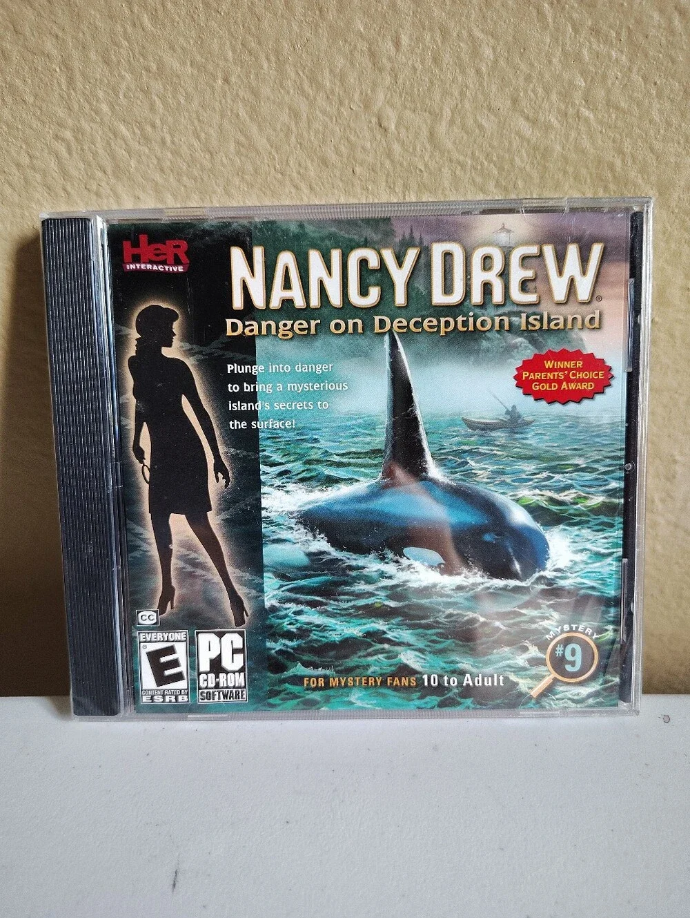 NEW Sealed Nancy Drew Danger on Deception Island PC Game CD-ROM Rare #9